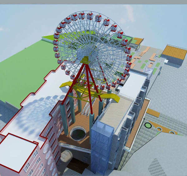 主題樂(lè)園大型摩天輪