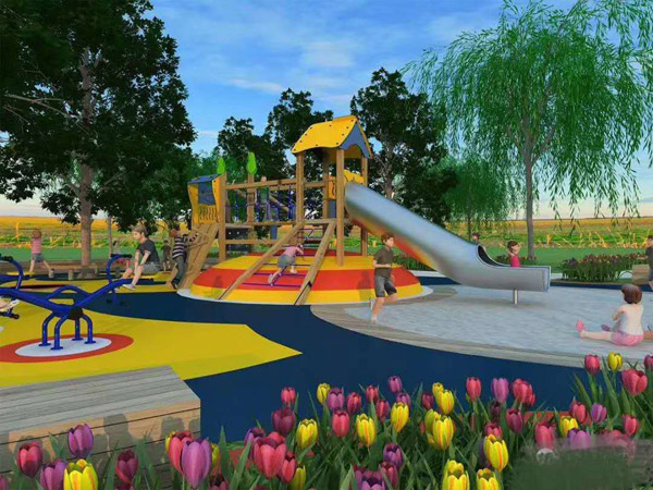 無(wú)動(dòng)力組合滑梯