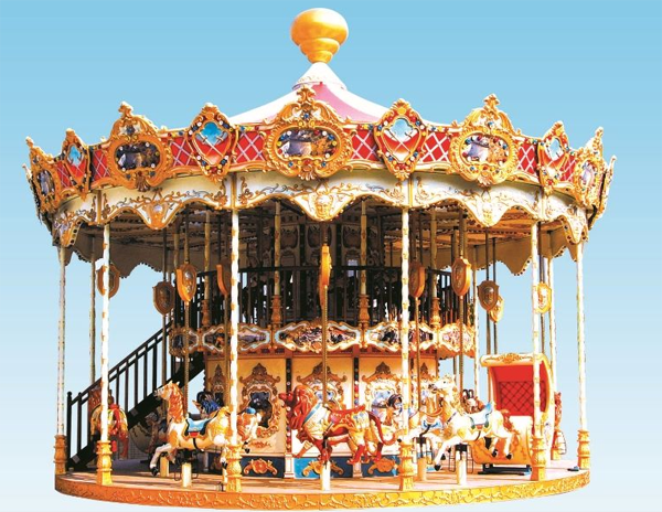 豪華雙層轉(zhuǎn)馬