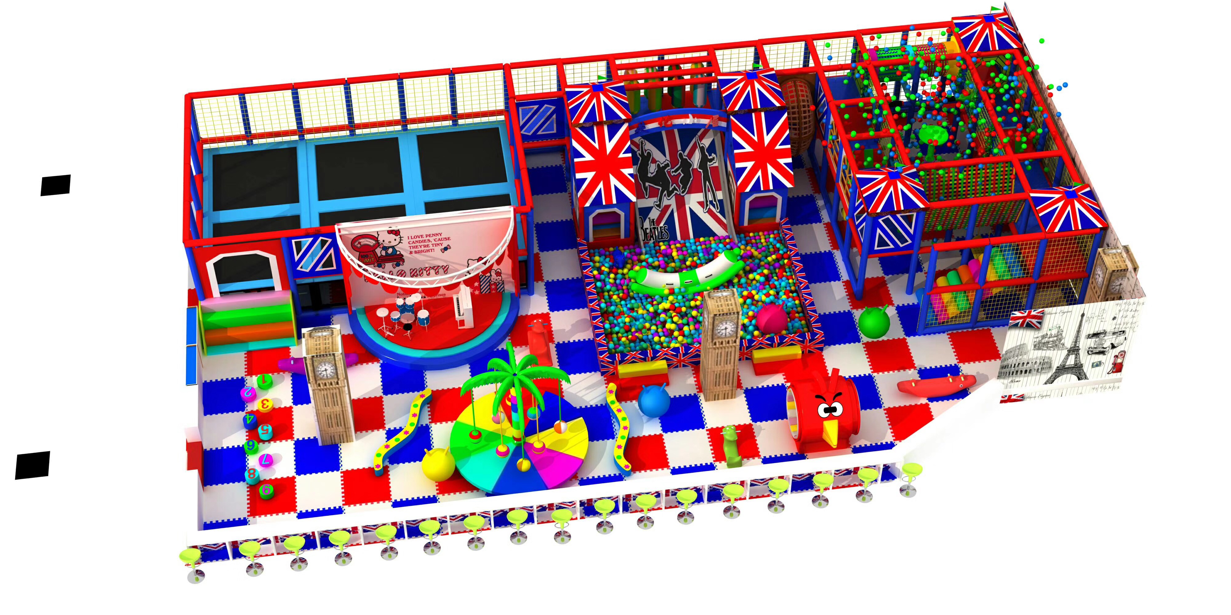 室內(nèi)淘氣堡